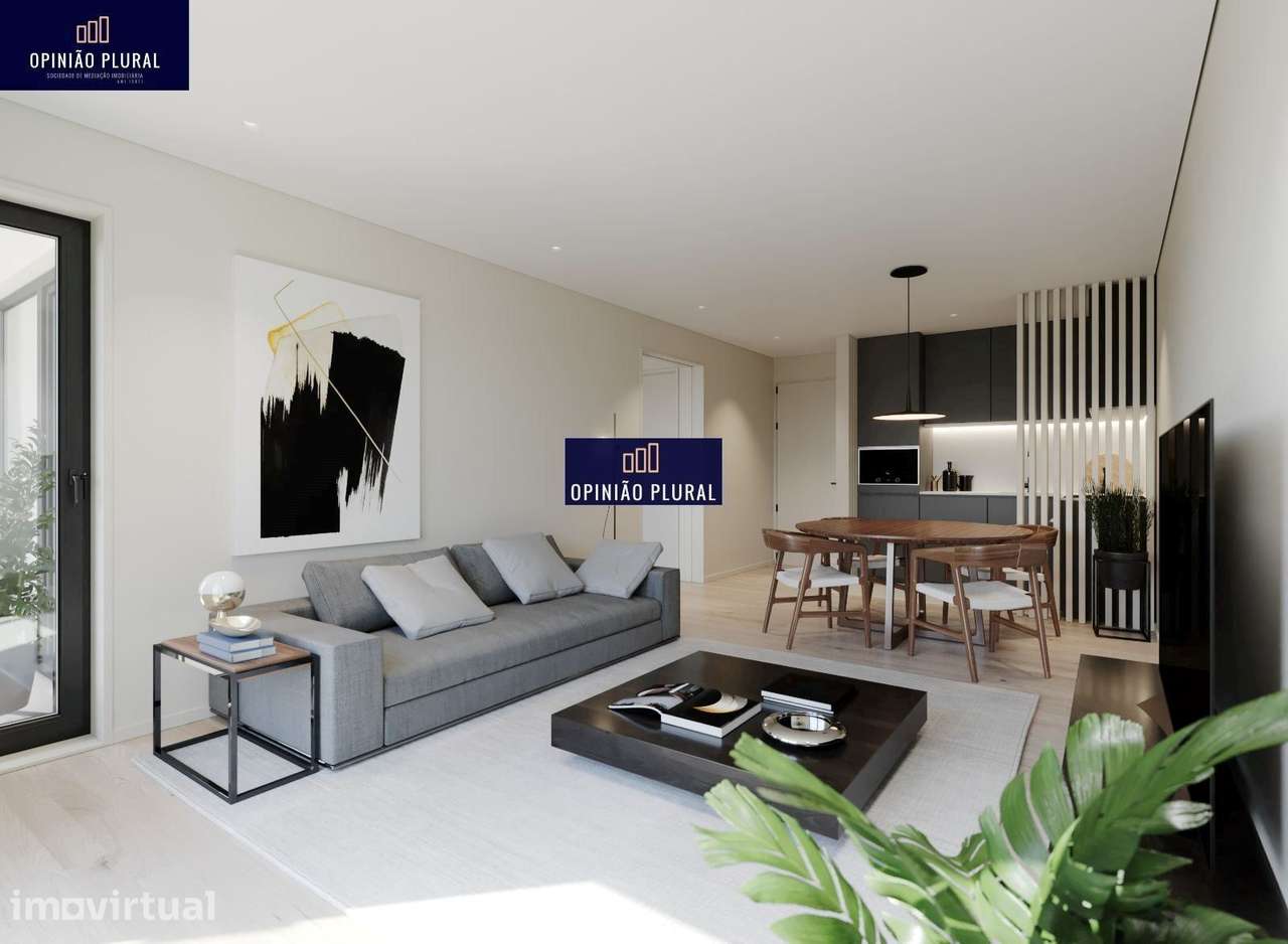 Apartamento T1 de Luxo a 500m da Praia em Valadares - Grande imagem: 3/12