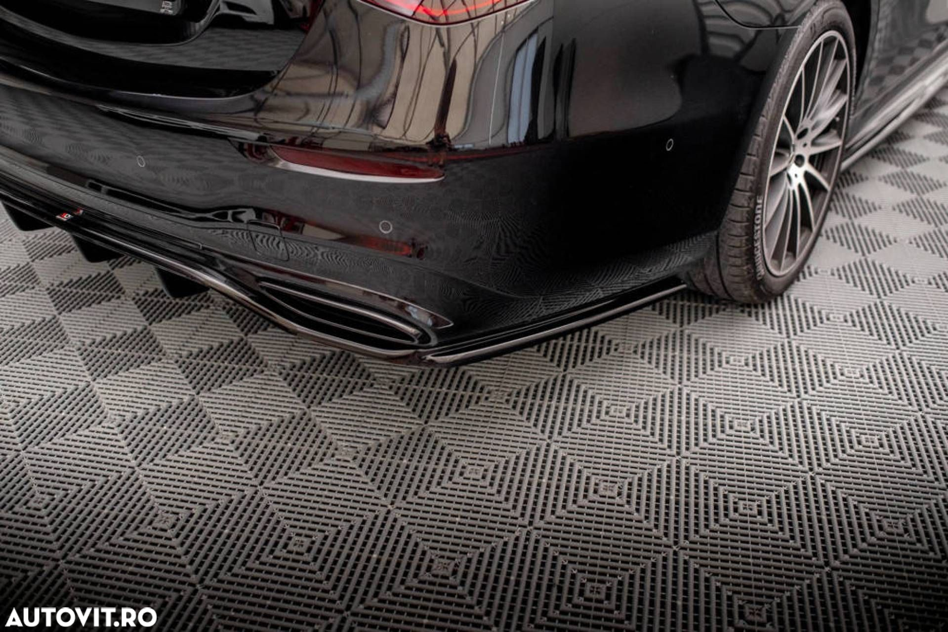 Prelungire Bara Spate compatibila cu Mercedes S Class W223 AMG Line Maxton Design - 3