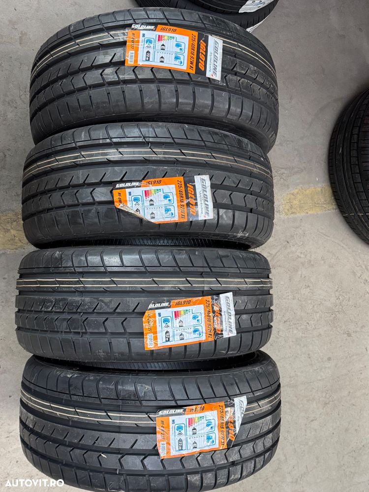 Vând 4 anvelope 225/40/18 goldline de vară noi - 1