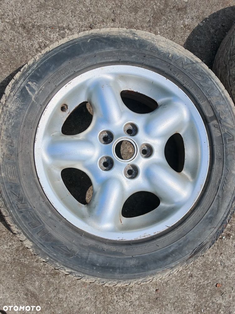 Felgi aluminiowe Land Rover 16” 5x120 + opony 215/65R16 - 3