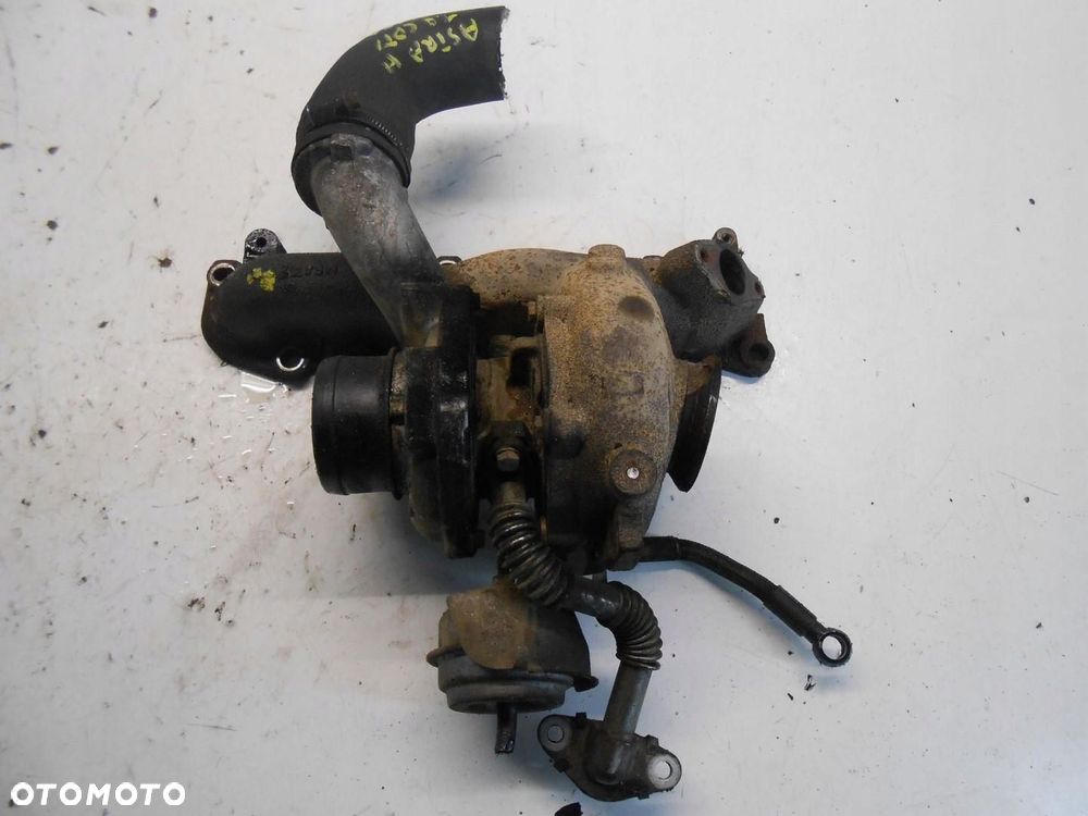 turbosprężarka turbina kolektor opel astra iii h 1.9 cdti # - 1