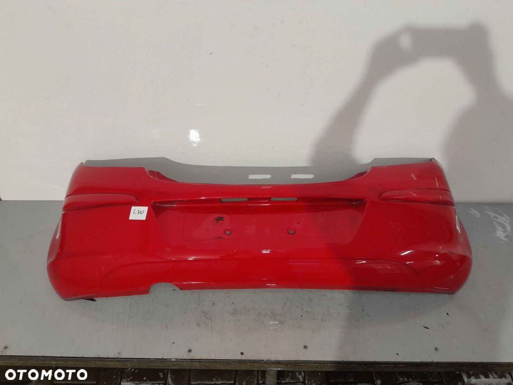 @ ZDERZAK TYŁ TYLNY DO OPEL CORSA D Z547 CZERWONY 3D 3 DRZWI HB - 1