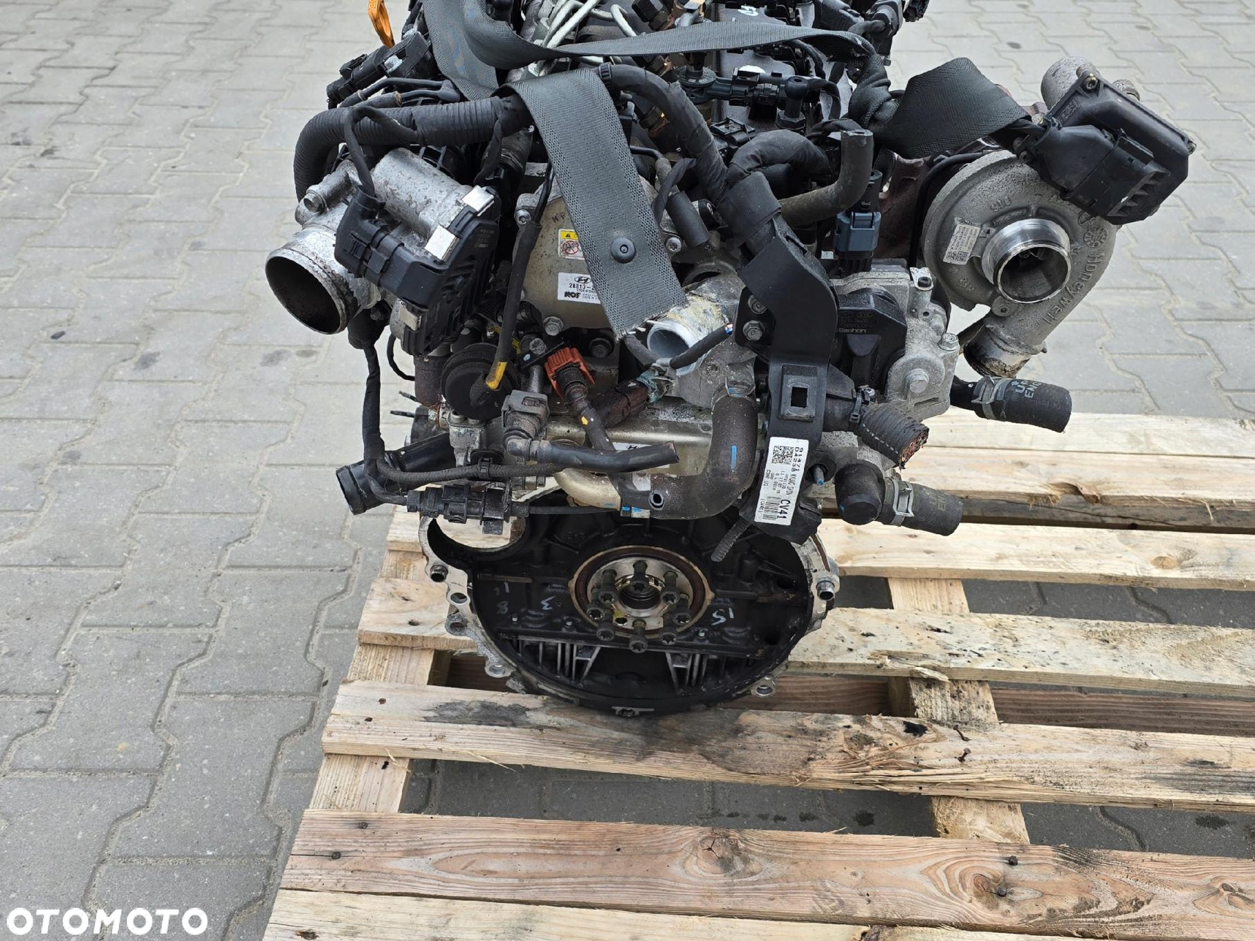 KIA SPORTAGE III HYUNDAI I40 IX35 SILNIK 1.7CRDI D4FD 152TYŚ.KM EURO 6 - 6