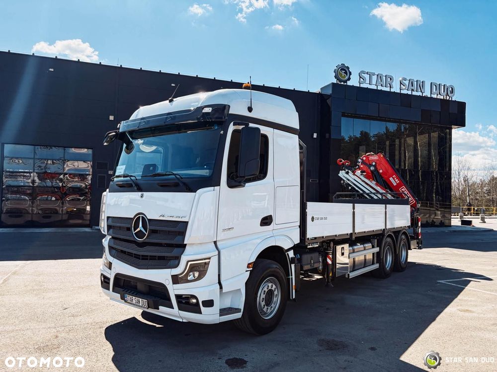 Mercedes-Benz ACTROS 3351 6x4 Fassi F485 Nowy ! Żuraw HDS Crane - 8