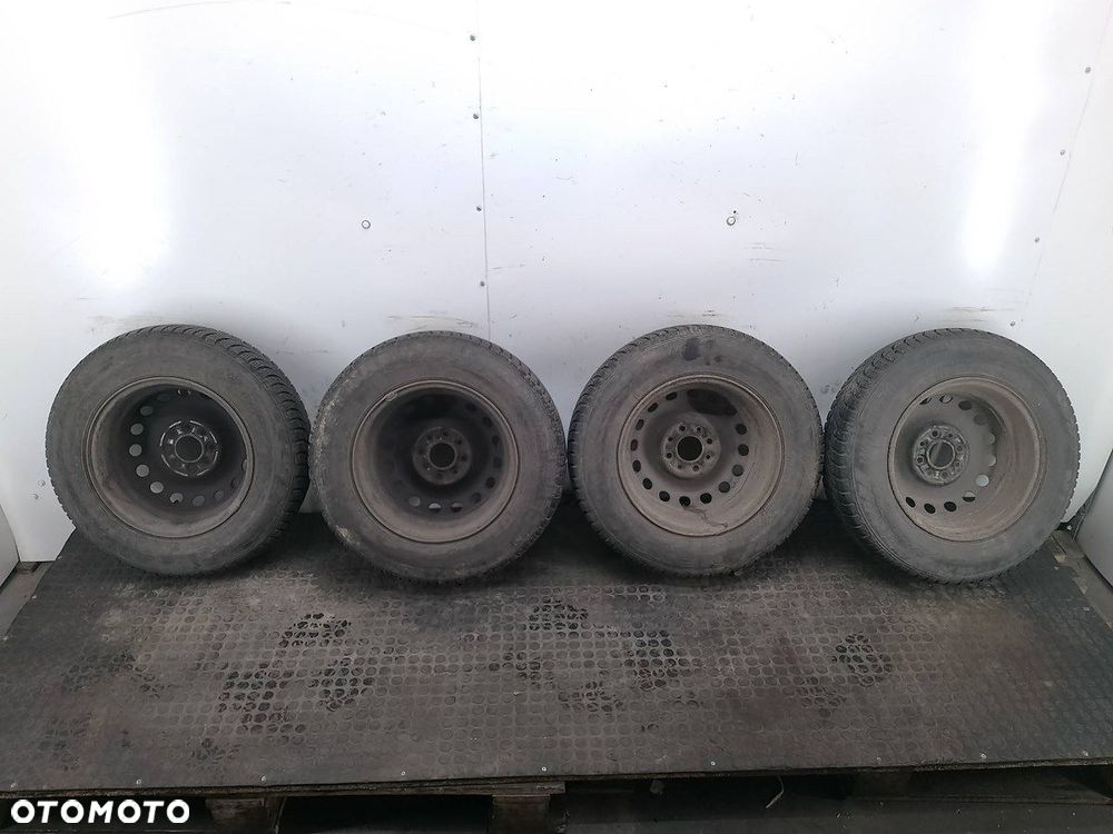 FELGI STALOWE KOMPLET 13 Z OPONAMI FIAT PANDA II 5.00BX13H - 4