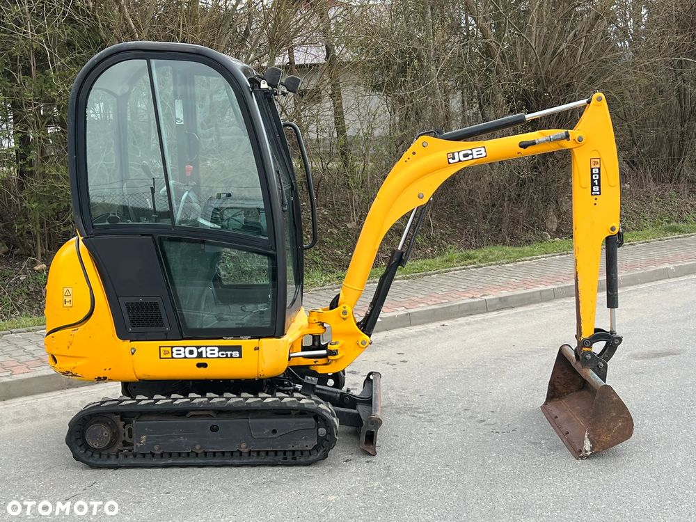 JCB MINIKOPARKA JCB 8018 3 Łyżki Stan IDEALNY - 18