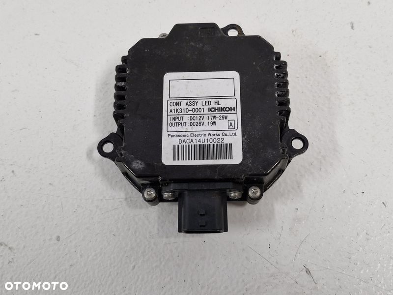 NISSAN LEAF I 1 PRZETWORNICA MOODUŁ LED LAMPY REFLEKTORA A1K310-0001 - 4