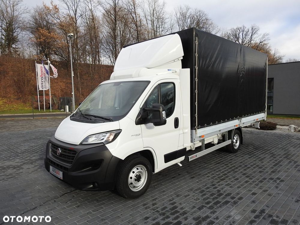 Fiat DUCATO PLANDEKA 10 PALET KLIMATYZACJA PNEUMATYKA  160KM - 7