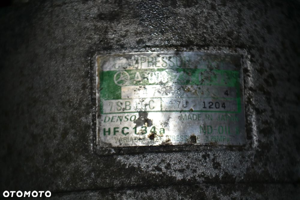 MERCEDES W202 W208 W210 SPREZARKA KOMPRESOR KLIMATYZACJI 0002340911 - 4