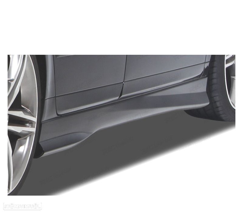 EMBALADEIRAS AUDI A4 B7 04-07 LOOK TURBO - 1