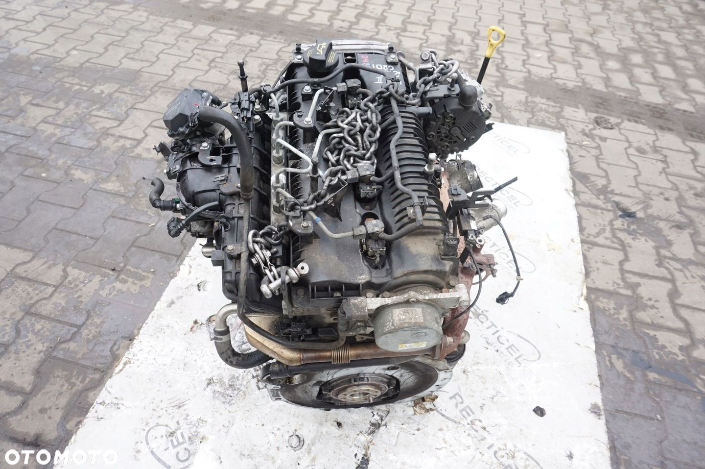 SILNIK D4CB HYUNDAI H1 2.5 CRDI EURO 5 84 TYS KM KOMPLETNY - 4