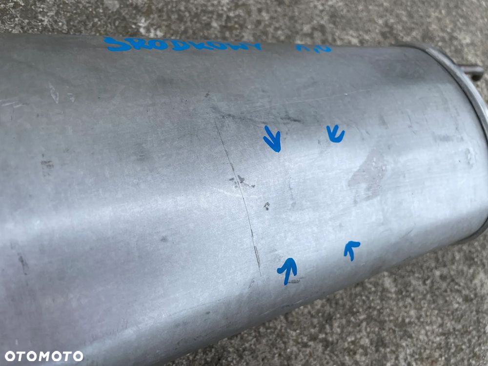 TŁUMIK ŚRODKOWY OPEL CORSA D  2006-2014 - NOWY ASSO 1,0 - 4