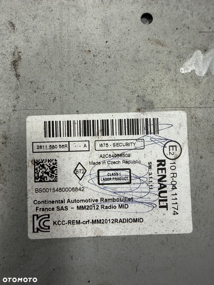 Radio Renault Master III 281158056R - 3