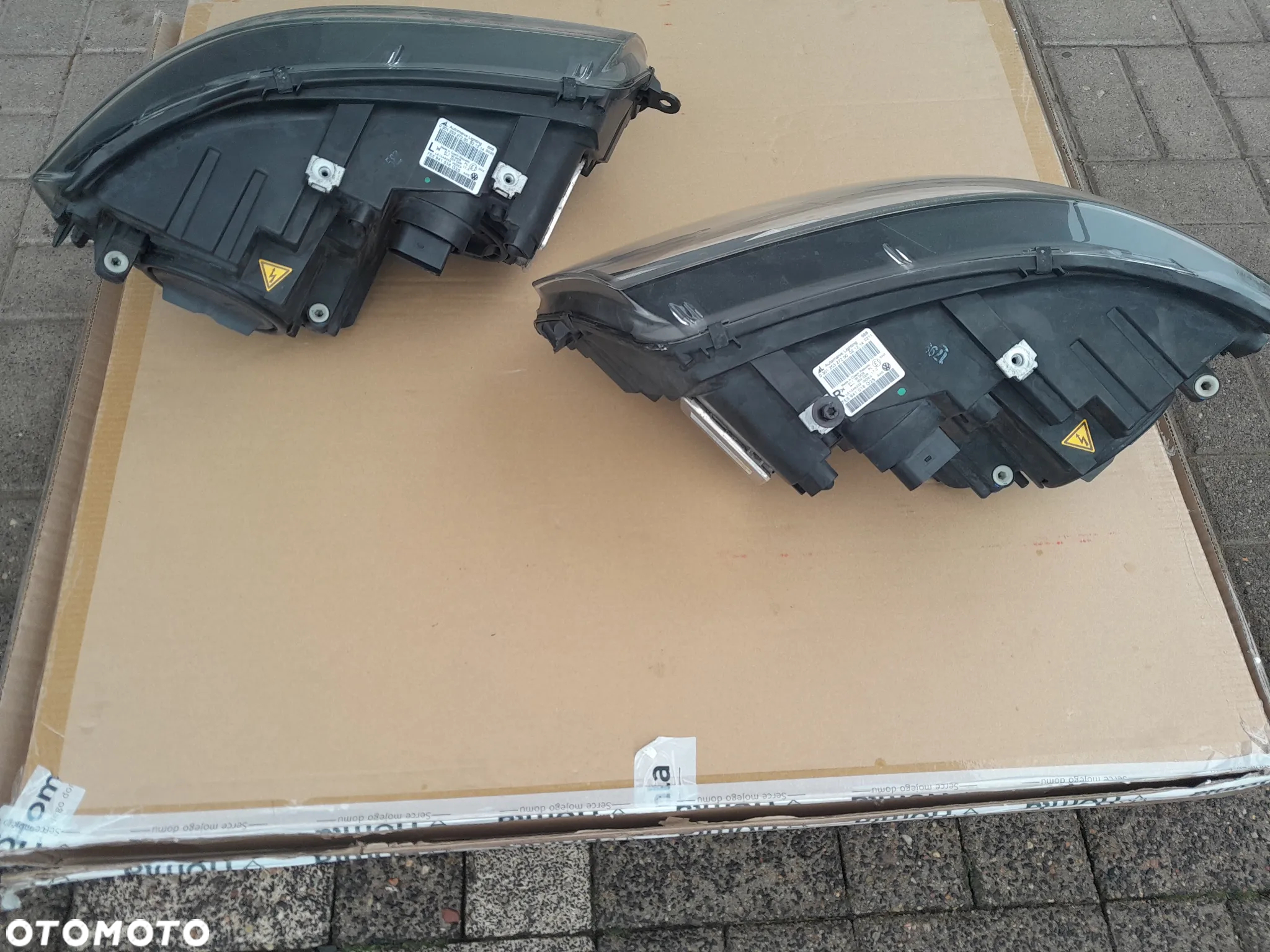 Vw T5 lift lampy przod Xenon prawa lewa - 2