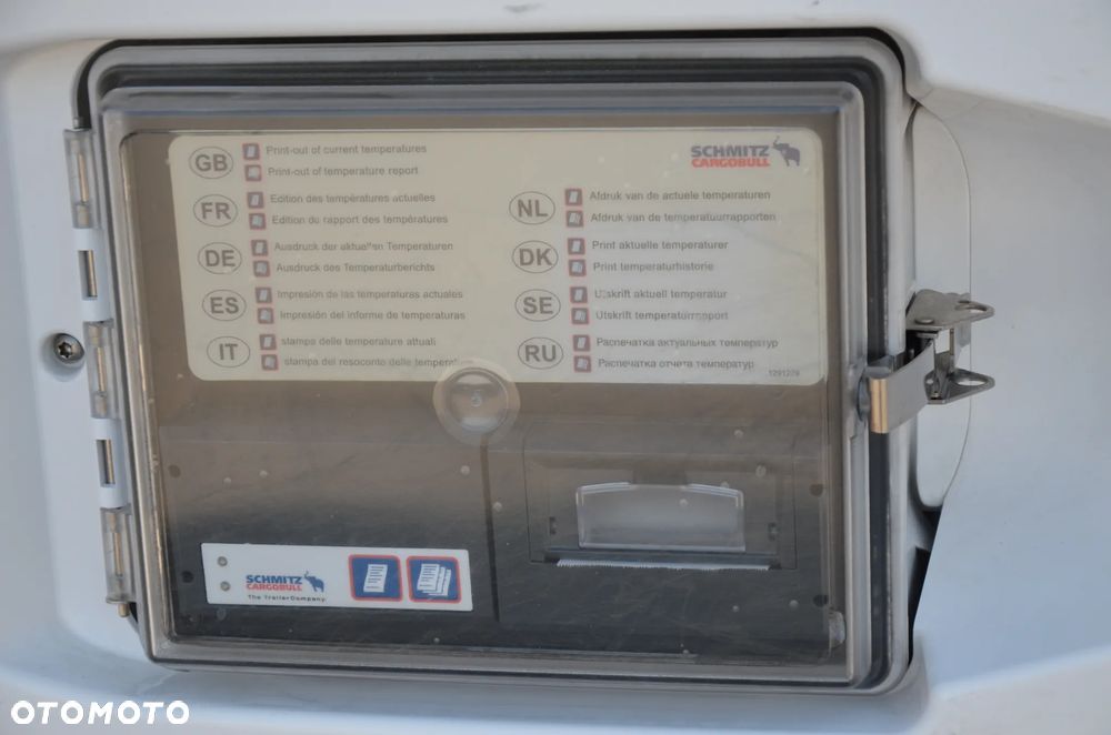 Schmitz Cargobull CHŁODNIA DOPPELSTOCK 508mth! 11.2022r. OŚ POD. KOSZ PAL. DRUKARKA DE 8146 - 8