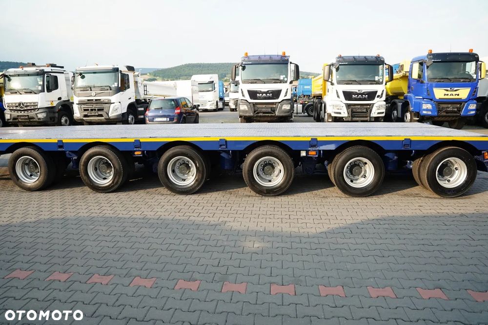 Nooteboom / NISKOPODWOZIE / ROZCIĄGANA / LAWETA / 33 M / 6 OSI /  OSIE SKRĘTNE / SAF /  DMC 85 000 KG - 21