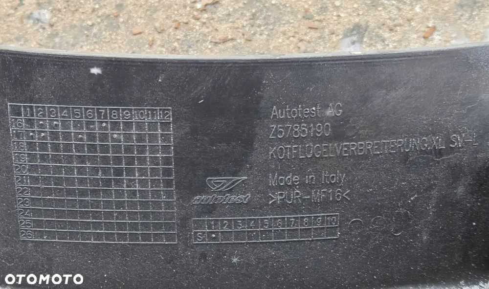 NOWE Oryginalne Listwa Listwy poszerzające Mitsubishi L200 Pur  Z5785190 - 16