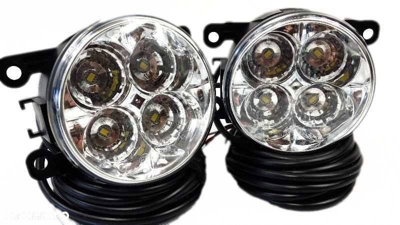 światła jazdy dziennej led magneti marelli wiele zastosowań średnica 90mm - 2