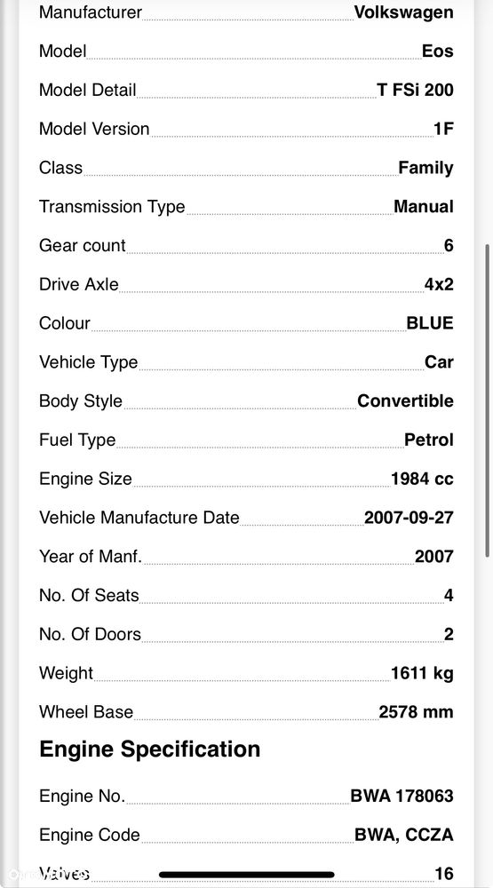 SKRZYNIA BIEGÓW VW EOS SKODA OCTAVIA II 2.0 TFSI KDQ - 3