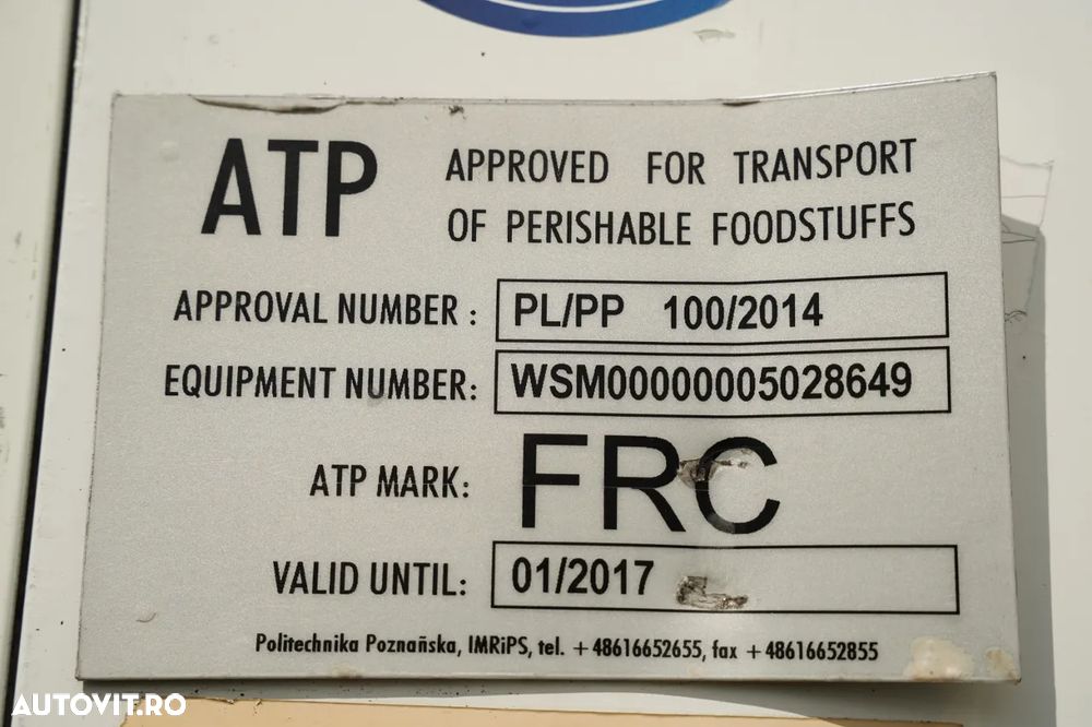 Schmitz Cargobull / REFRIGERAT / UNITATE THERMO KING SL-200 E / AXĂ RIDICATĂ / AXE SAF / - - 29