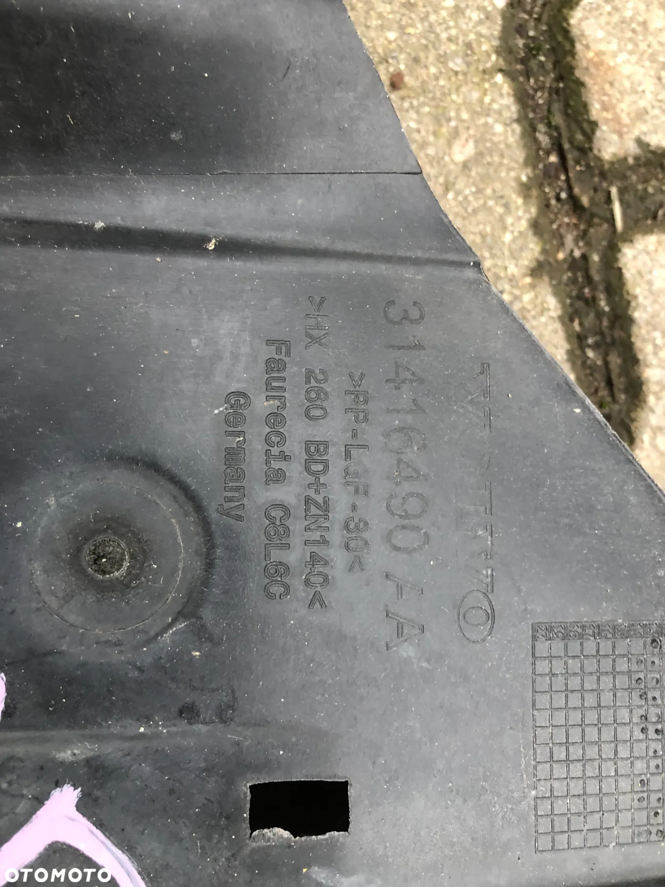 VOLVO V40 2 II XC40 31416490AA PAS PRZEDNI WZMOCNIENIE CZOŁOWE - 5