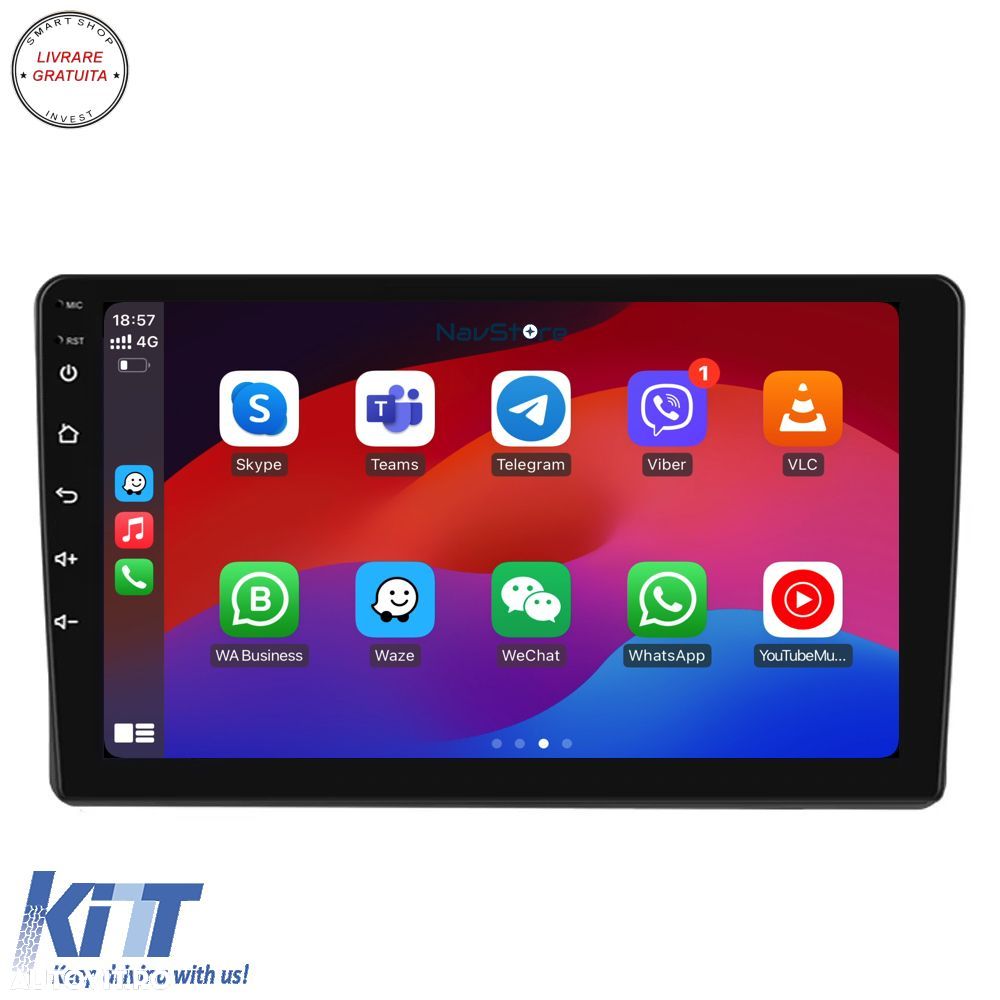 Navigatie Dedicata Peugeot 308 (2013 - 2017), 9Inch, 8Gb Ram, 256Gb Stocare, Carpl- livrare gratuita - 4