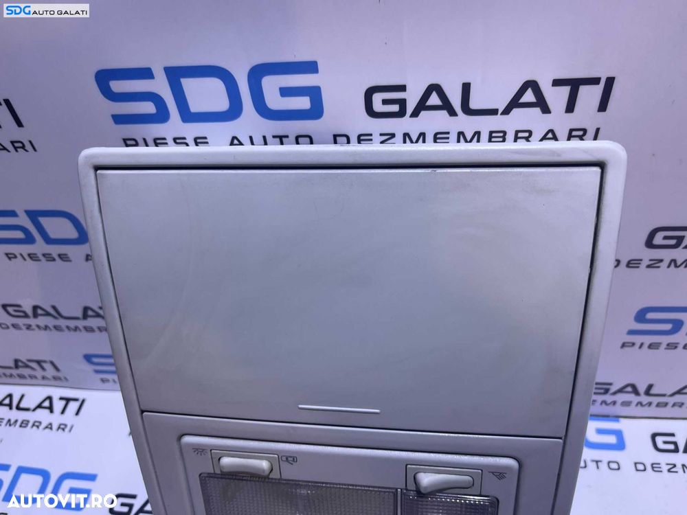 Plafoniera Lumini Lampa Iluminare Interior Habitaclu Suport Ochelari Ford Galaxy 2001 - 2006 Cod 7M3868403C 3M21-519A58-ACW 7M3947105 1M21-13774-AA - 3