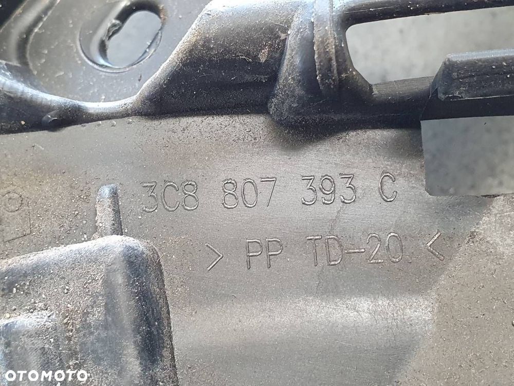 ŚLIZG ZDERZAKA TYŁ KOMPLET VW PASSAT CC B7 EUROPA 3C8807393C 3C8807863D - 4