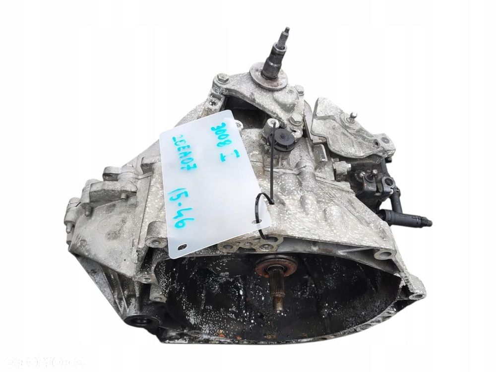 SKRZYNIA BIEGÓW MANUALNA PEUGEOT 3008 I LIFT 1.6 E-HDI 2013-2016 20EA07 - 4