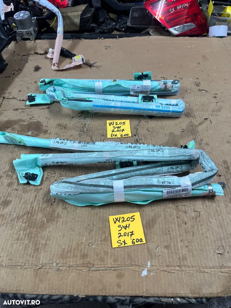 Airbaguri cortina Mercedes c-class w205 combi 2017 - 1