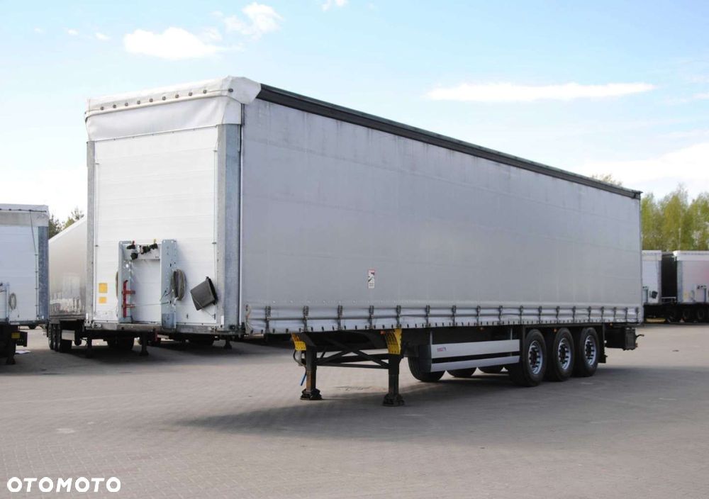 Schmitz Cargobull SCS kurtyna, podnoszona oś - 7