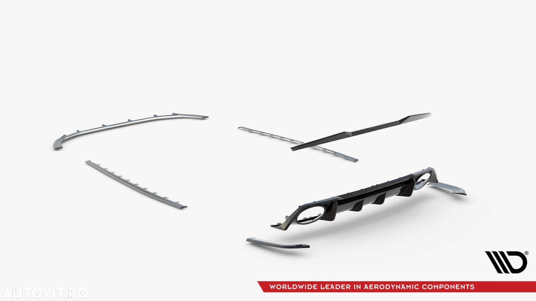 Pachet Exterior Prelungiri compatibil cu Audi RS3 8Y Sedan Maxton Design Carbon - 20
