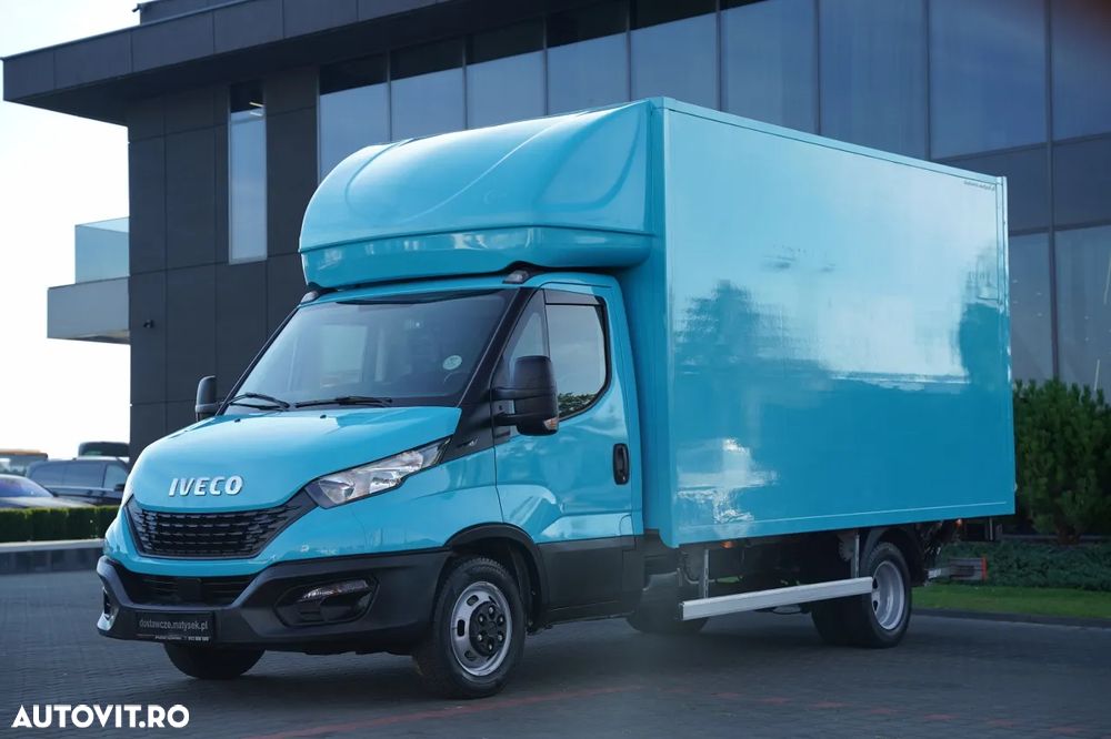 Iveco DAILY 35-160 / CONTAINER - 4,3 M / IZOTERM / DHOLLANDIA LIFT - 750 KG / DUBLU / IMPORTAT / EURO 6 - 5