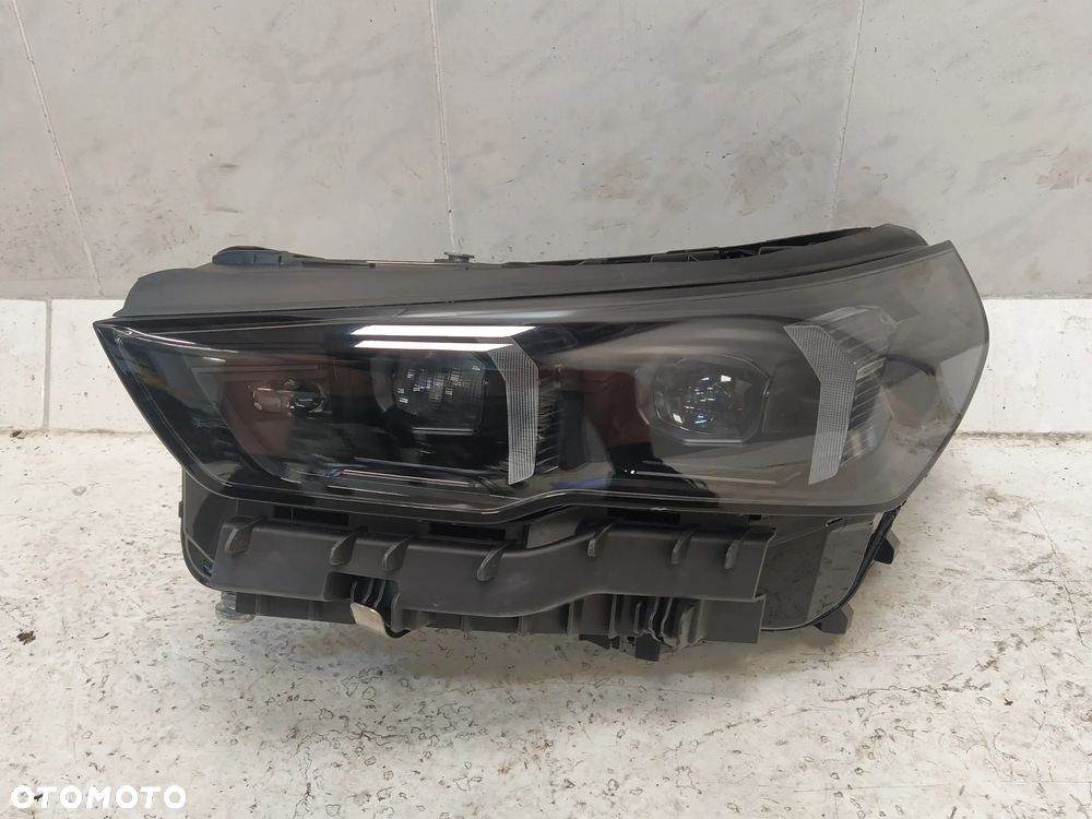BMW 5 G60 G61 REFLEKTOR LAMPA PRZÓD PRZEDNIA LEWA FULL LED PRZETWORNICA KOMPLETNA BLACK ORYGINAŁ - 3
