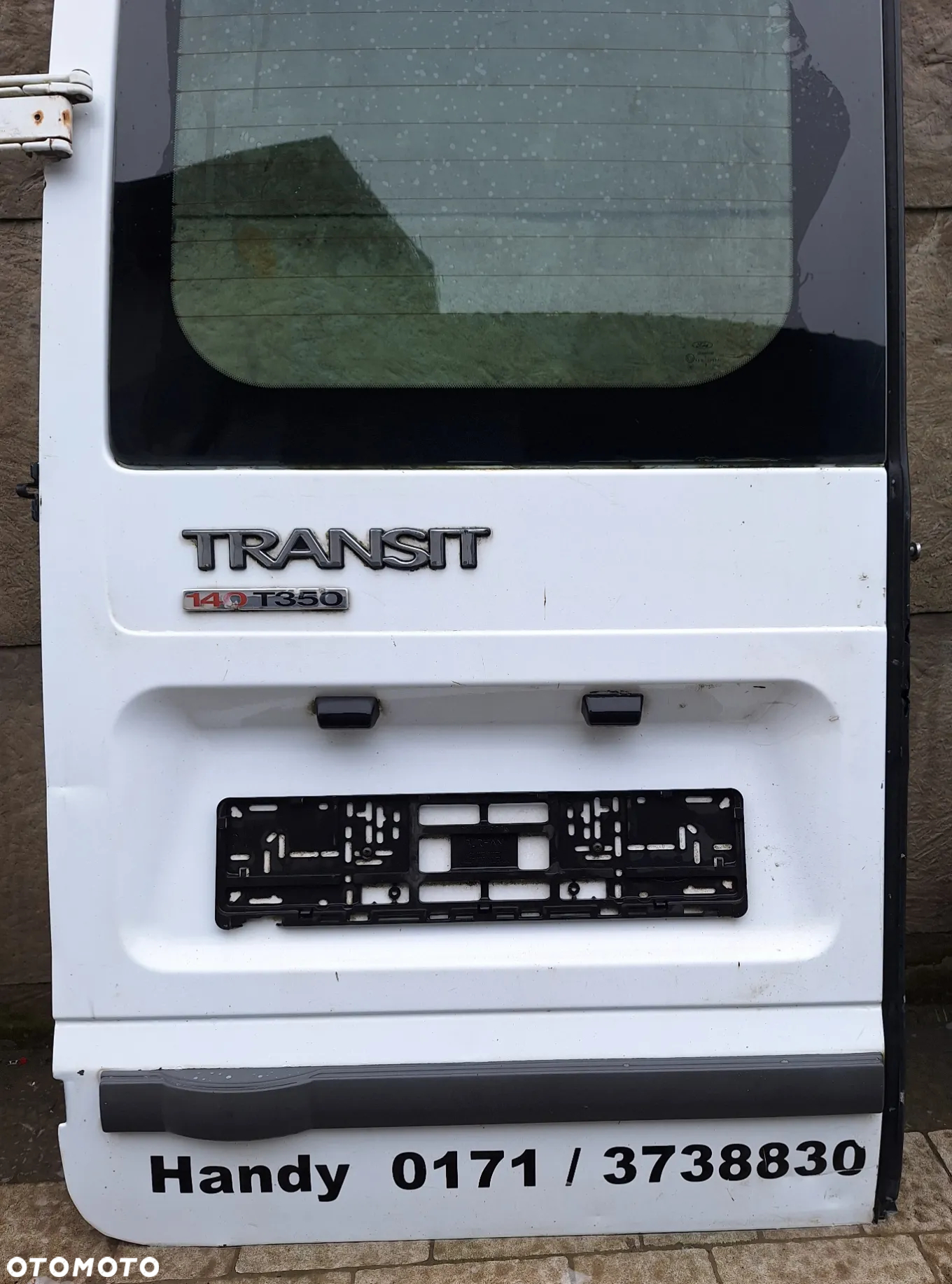 DRZWI LEWY TYŁ ,WYSOKIE-204cm Z SZYBĄ- FORD TRANSIT 06-13r - 3