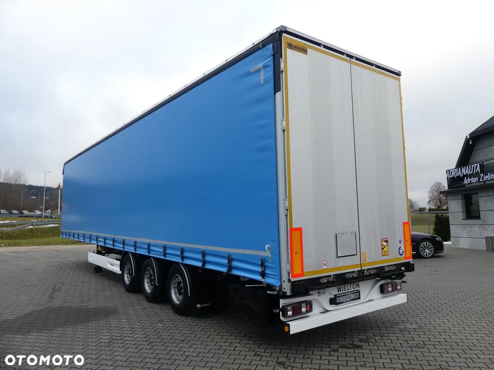 Wielton MEGA / FIRANKA / OŚ PODNOSZONA / DACH PODNOSZONY / - 8