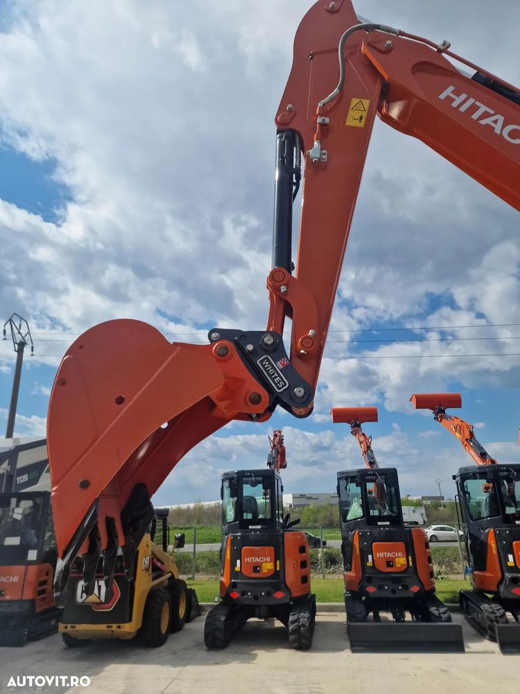 Hitachi ZX65, 6,5tone, 2025, NOU, 66.900 EUR+Tva, PROMOTIE CUPLA RAPIDA+3 CUPE NOI, Aer cond, Inst picon, Ad sapare 4,5m, latime 2m, inaltime 2,55m, posibilitate leasing 5 ani, SUPER PRET 66.900 EUR+Tva - 11