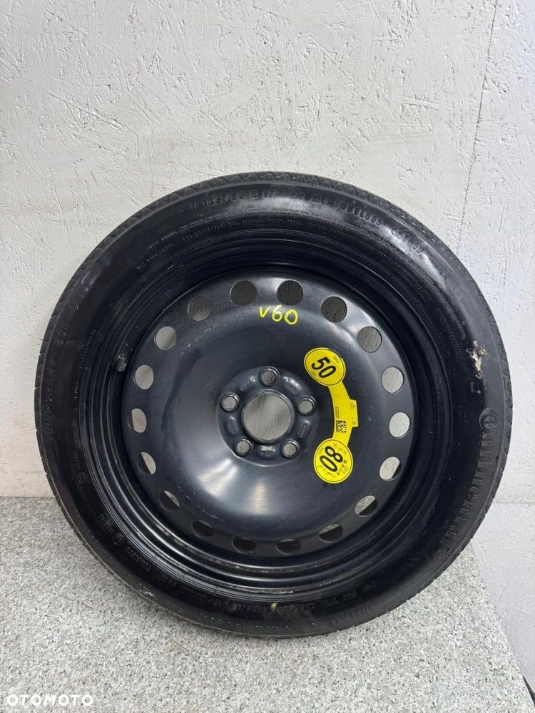 koło dojazdowe zapas volvo xc60 v60 s60 31302356 125/80/r17 5x108 - 10