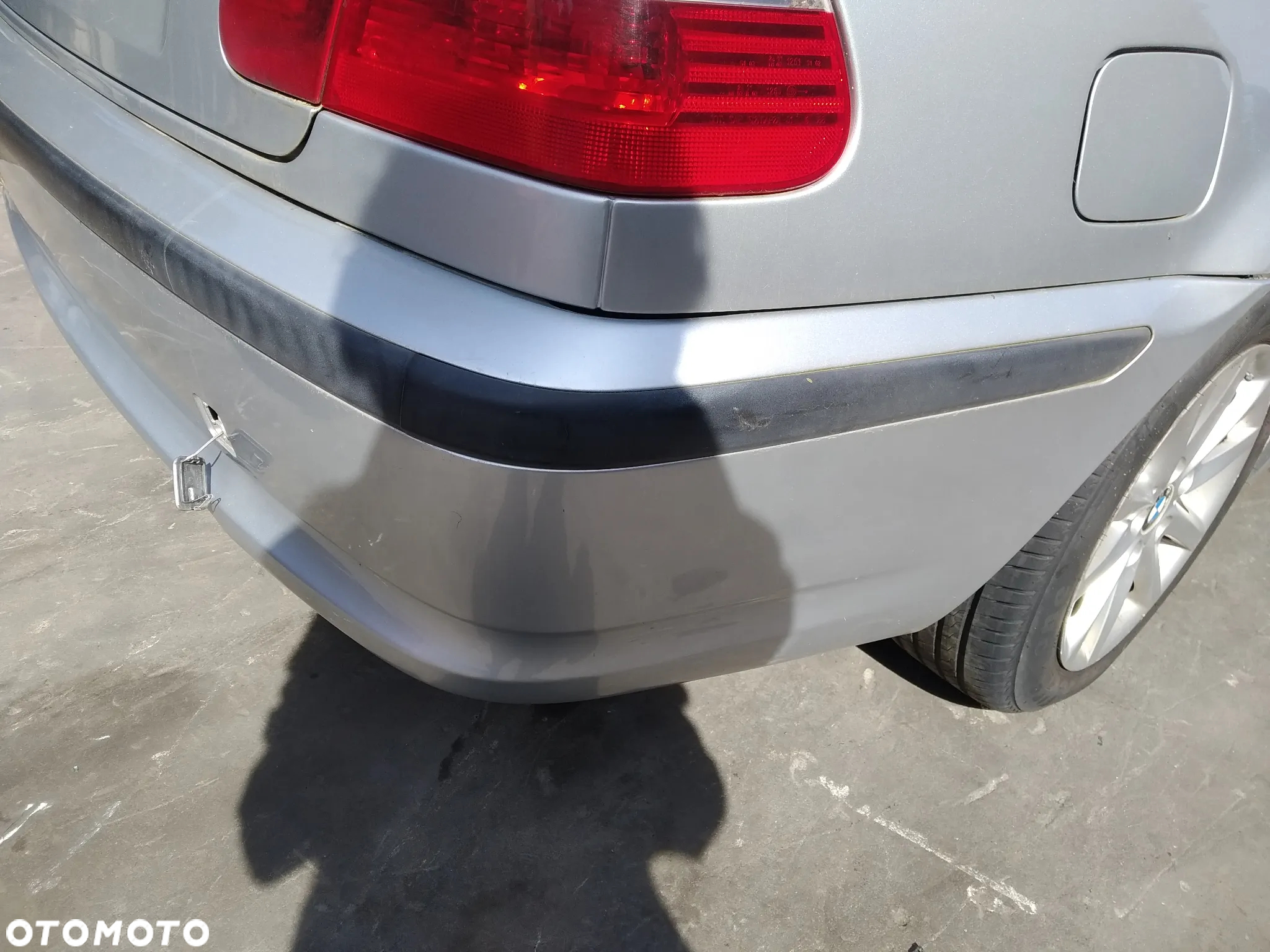 BMW E46 LIFT 318D 01-05 ZDERZAK TYL TYLNI TITANSILBER 354/7 - 4