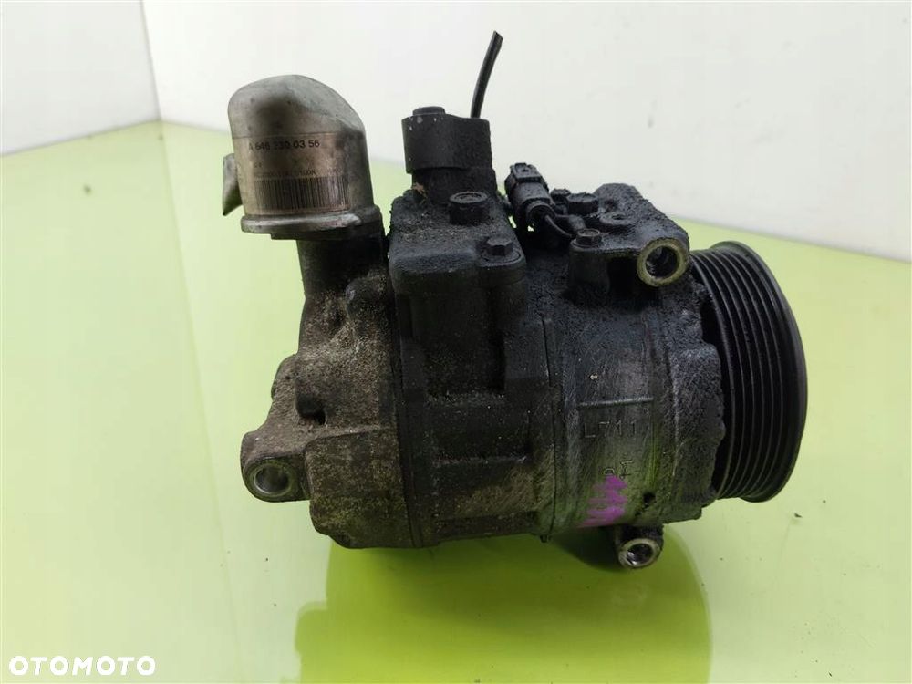 Sprężarka klimatyzacji Mercedes C-klasa  2.2CDI 149KM W203 2000-2007 DENSO - 4