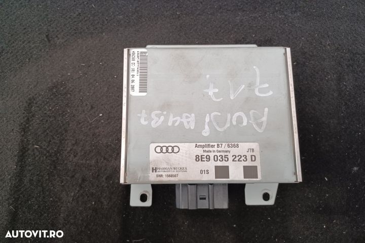 Amplificator audio 8E9035223D 8E9035223D Audi A4 B7 [2004 - 2008] Ava - 1