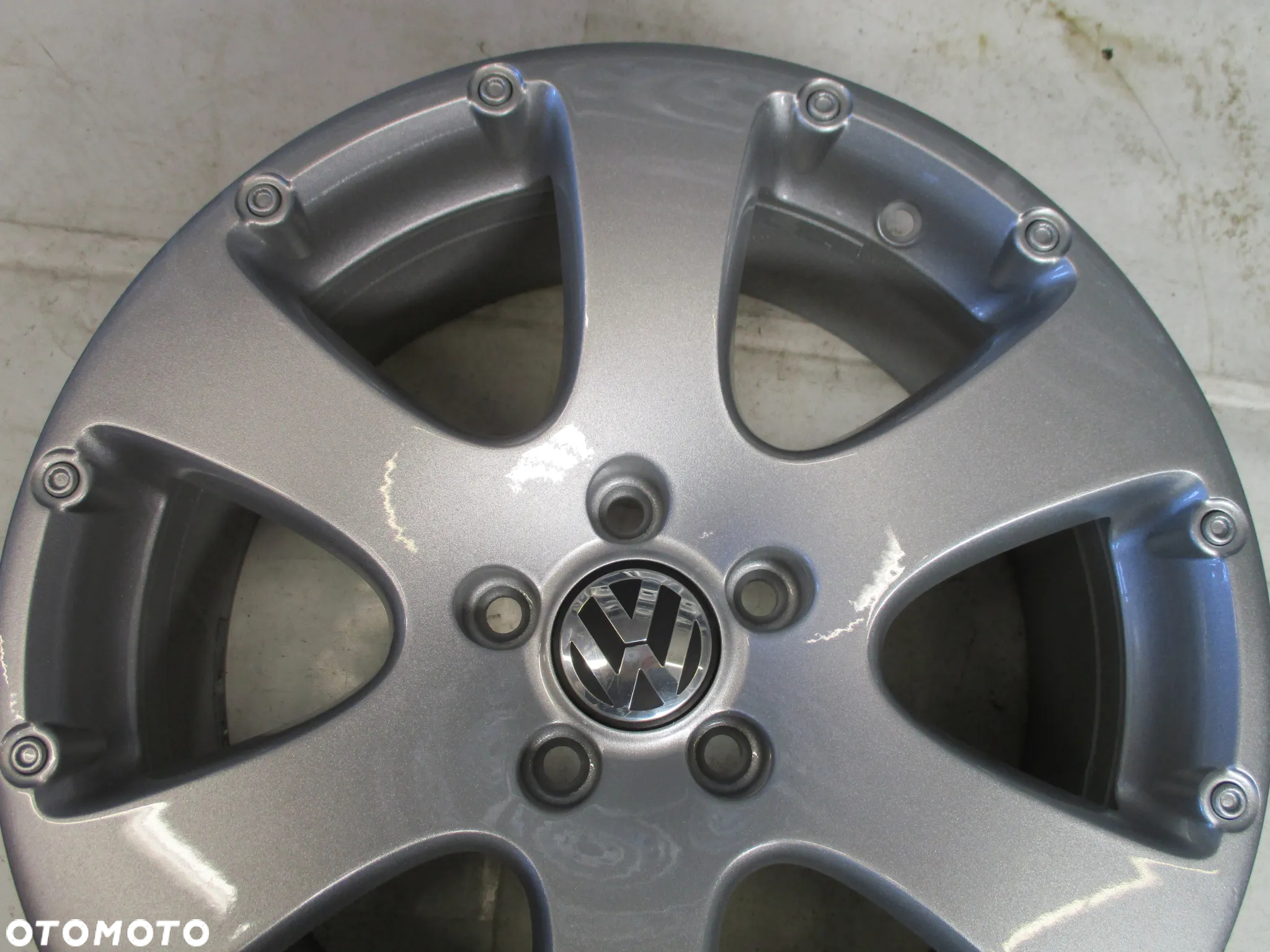 FELGI ALUMINIOWE 17 VW TOURAN GOLF JETTA CADDY SHARAN 6,5J ET42 8J ET37 - 5