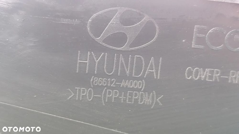 DOKŁADKA SPOILER TYLNEGO ZDERZAKA TYŁ HYUNDAI ELANTRA VII 86612AA000 - 10