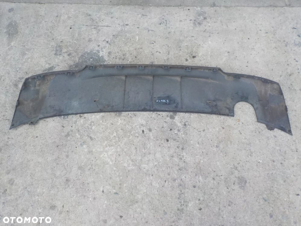 OPEL ASTRA IV 4 SPOILER DYFUZOR ZDERZAK TYŁ TYLNY - 4
