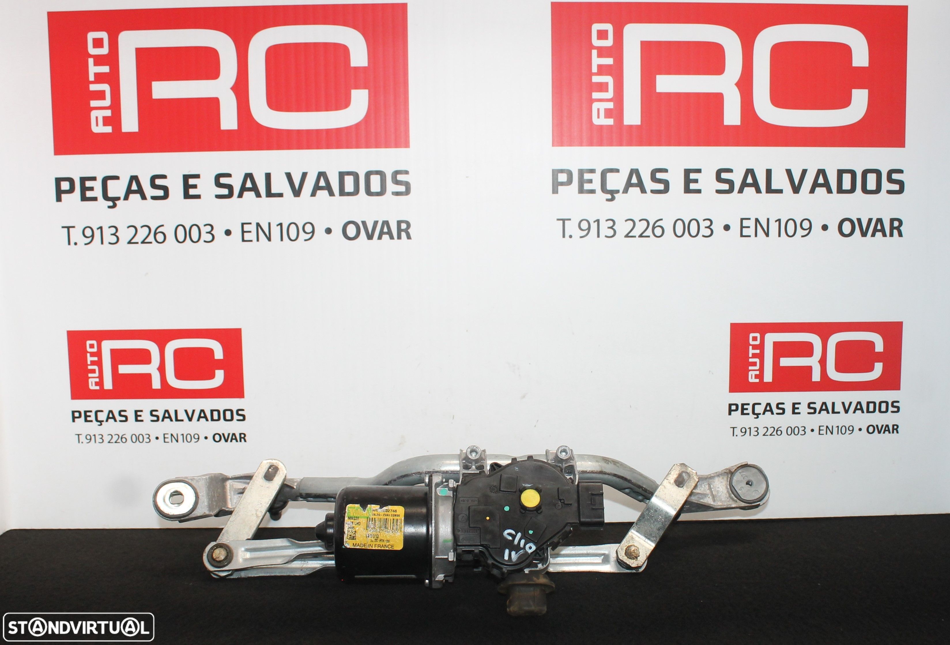 MOTOR LIMPA PARA-BRISAS RENAULT CLIO IV - 1