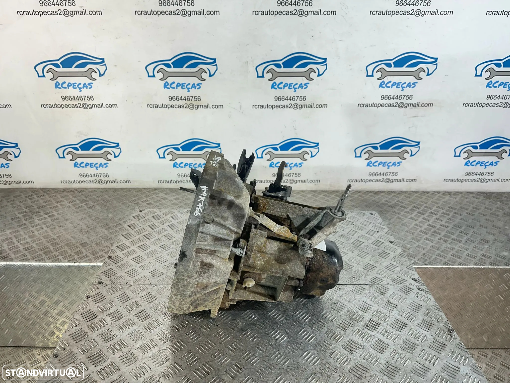 .Caixa 5 Velocidades Manual JR5124 JR5 124 Renault K9K766 1.5 DCi 85cv - 4