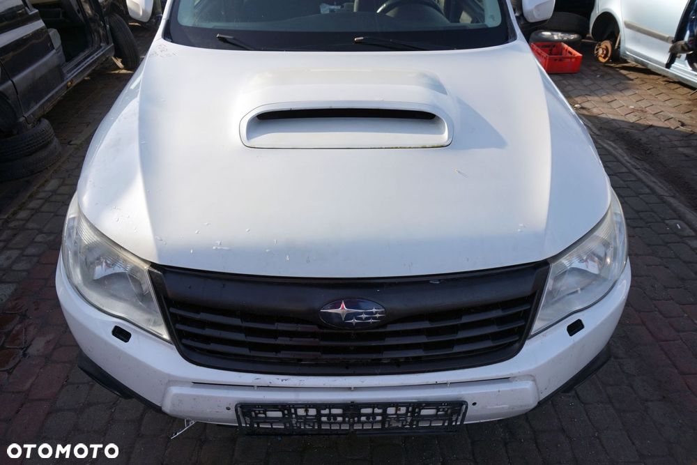 MASKA ZDERZAK BŁOTNIKI LAMPY FORESTER III SH 37J  SUBARU 2008-2013 BIAŁY PRZÓD KOMPLETNY - 2