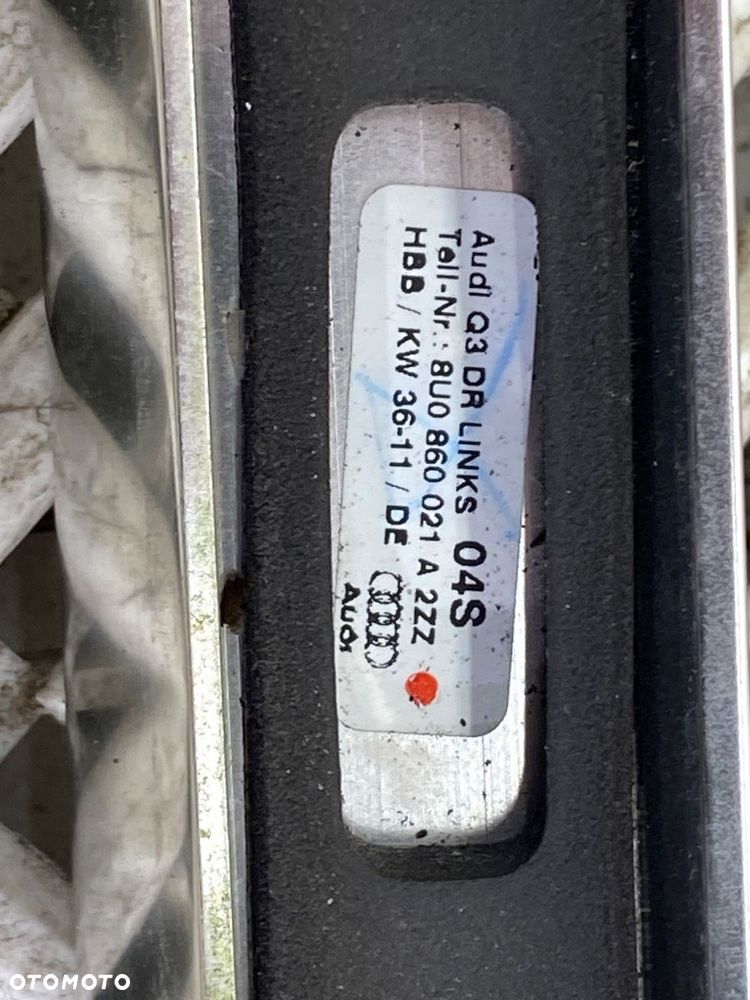 RELINGI DACHOWE KOMPLET  AUDI Q3 (8UB, 8UG) 2011 - 2018 2.0 TDI 130 kW [177 KM] olej napędowy 2011 - 8