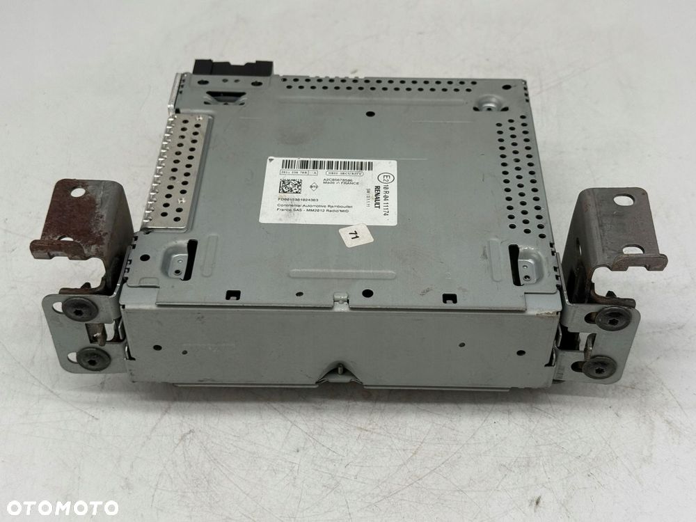 stacja multimedialna radio renault captur 281153870r - 2