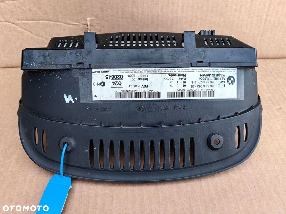 Wyświetlacz monitor nawigacji radia BMW 5 e60 e61 6962425 - 2